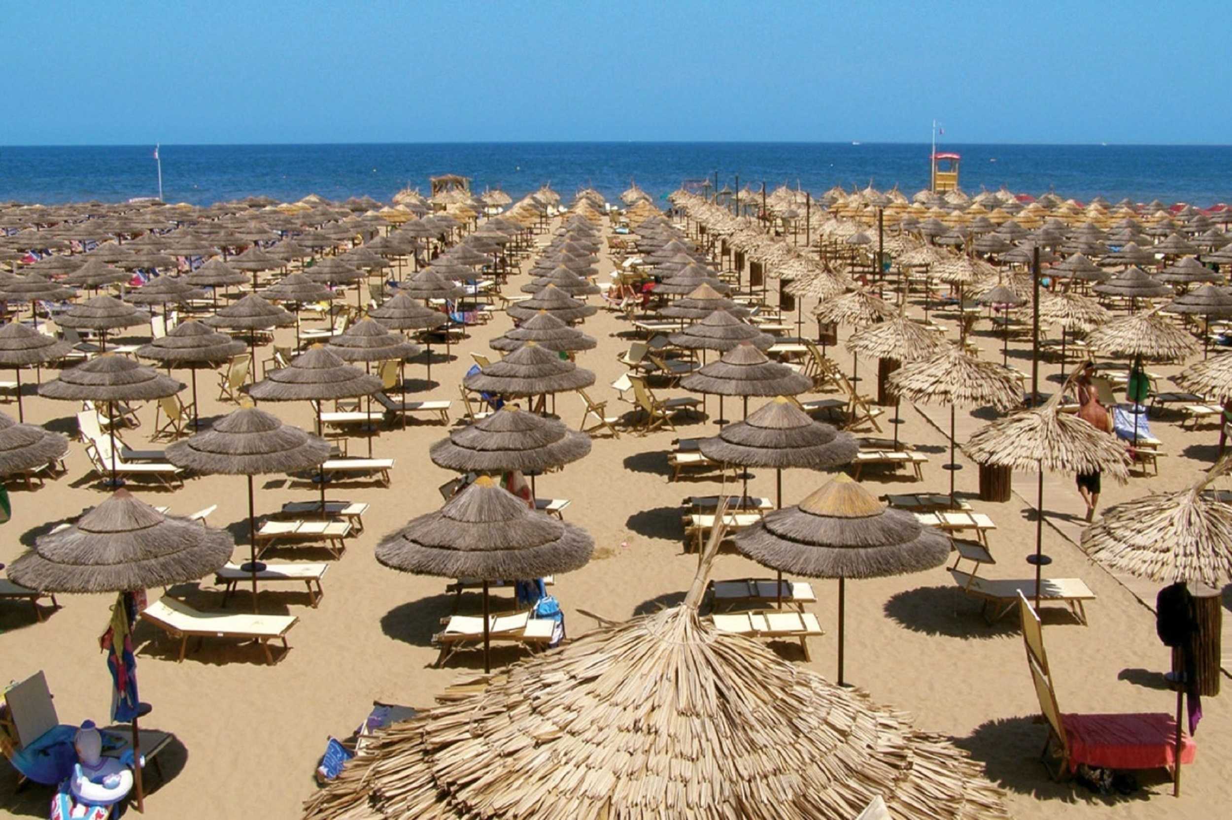 Panoramica spiaggia Libra Rimini